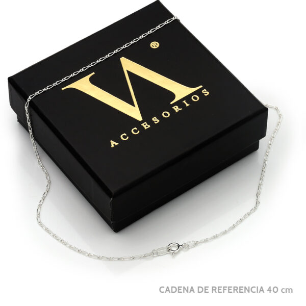 Cadena Fígaro 1x1 Plata .925 1.8mm. - Image 3