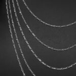 Cadena Fígaro Plata .925 1.5mm. - Image 2