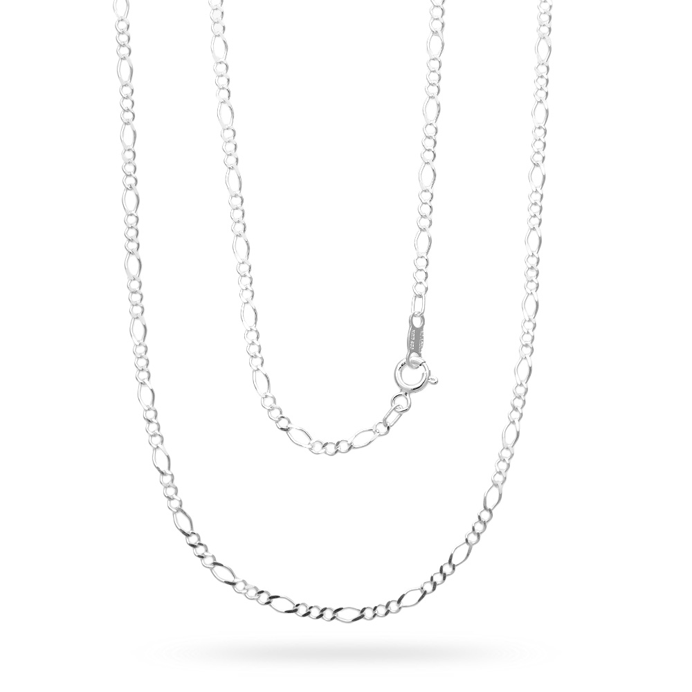 FG05031RM-5 Cadena Fígaro Rombo Plata .925 2.5mm. - Image 1