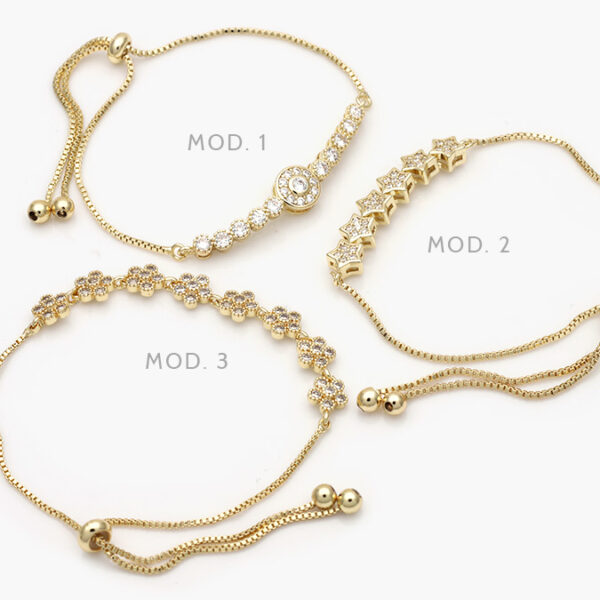 Pulso Micropave Chapa de Oro  804 - Image 1