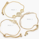 Pulso Micropave Chapa de Oro  811