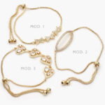 Pulso Micropave Chapa de Oro  812