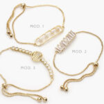 Pulso Micropave Chapa de Oro  813