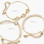 Pulso Micropave Chapa de Oro  814