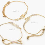 Pulso Micropave Chapa de Oro  816