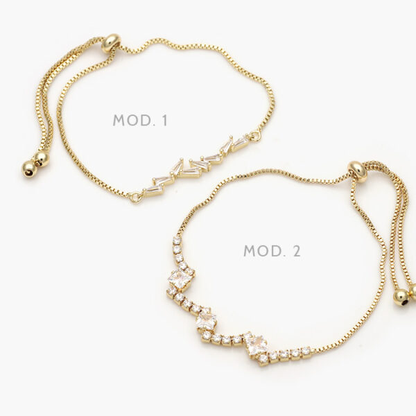 Pulso Micropave Chapa de Oro  818 - Image 1