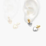 Aretes Corazón Acero Inoxidable 180