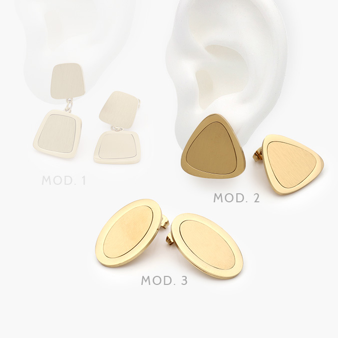 aa10207 Aretes Acero Inoxidable 207 - Image 1
