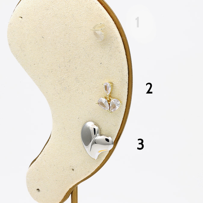 cav13 Aretes Valdivia Accesorios Chapa de Oro 13 - Image 1