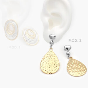 Aretes Chunky Acero Inoxidable 176