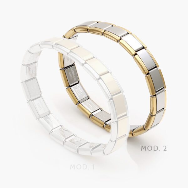 Brazalete Acero Inoxidable Nomination Bicolor 2 - Image 1