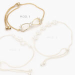 Pulso Micropave Chapa de Oro  809