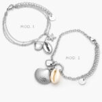 Pulso Conchas Acero Inoxidable 0692