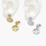 Aretes Chapa de Oro 640