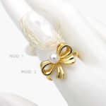 Anillo Ajustable Chapa de Oro 1237