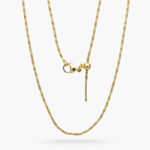 Cadena de Aguja Chapa de Oro 0129