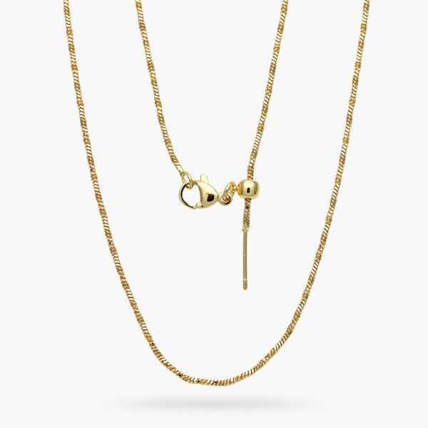 Cadena de Aguja Chapa de Oro 0129 - Image 1