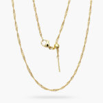 Cadena de Aguja Chapa de Oro 0132