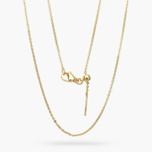 Cadena de Aguja Chapa de Oro 0137