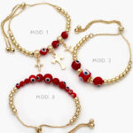 Pulso Ojo Turco Chapa de Oro 261