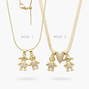 Collar Niños Chapa de Oro 501