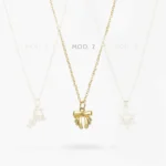 Collar Figuras Chapa de Oro 516