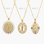 Collar San Judas Tadeo Chapa de Oro 364