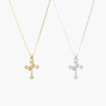 Collar Cruz Chapa de Oro 372