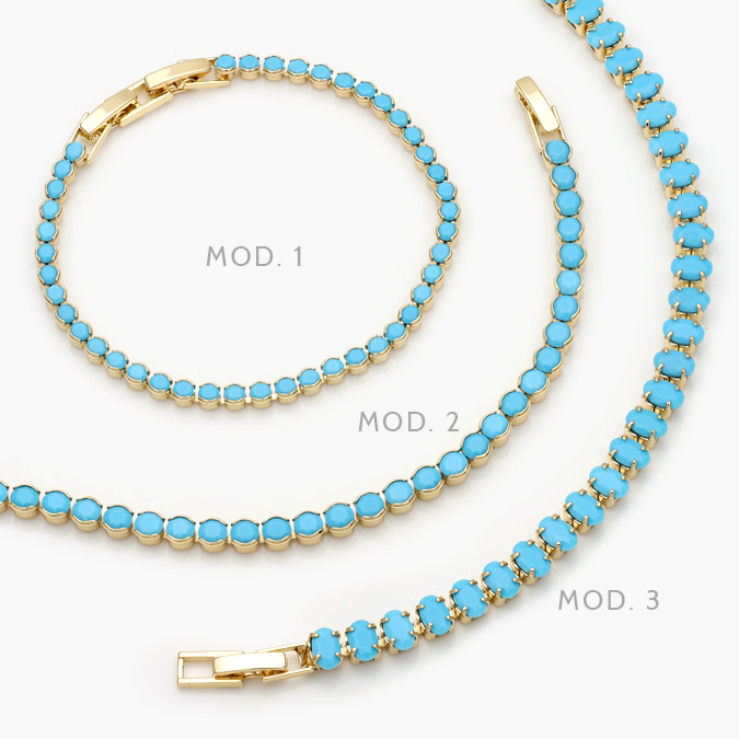 CP0632 Pulso Tenis Chapa de Oro 632 - Image 1