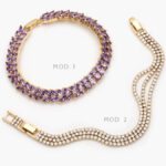 Pulso Tenis Chapa de Oro 635