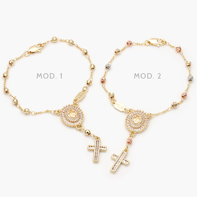 CPR0300 Misterio Virgen San Juan Chapa de Oro 0300 - Image 1