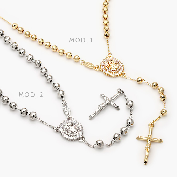 CR0102 Rosario Virgen San Juan Chapa de Oro 102 - Image 1