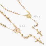 Rosario San Judas San Benito Chapa de Oro 107