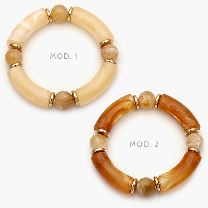 CTP0640 Brazalete Chunky Chapa de Oro 640 - Image 1