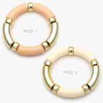 Brazalete Chunky Chapa de Oro 644