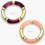 Brazalete Chunky Chapa de Oro 645