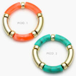 Brazalete Chunky Chapa de Oro 646