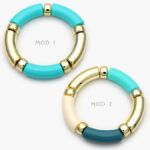 Brazalete Chunky Chapa de Oro 648