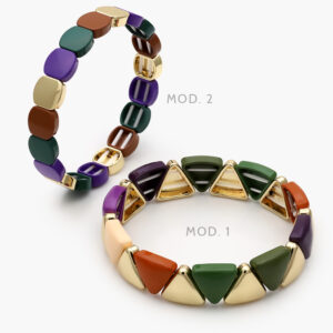 Brazalete Elásticos Chapa de Oro 651