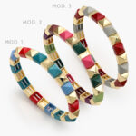 Brazalete Elástico Chapa de Oro 665