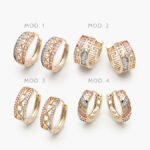 Arracadas Chapa de Oro Grupo 6