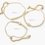 Pulso Micropavé Zirconias Chapa de Oro 828