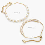 Pulso Micropavé Chapa de Oro 829