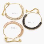 Pulso Tenis Micropavé Chapa de Oro 832