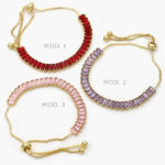 Pulso Tenis Micropavé Chapa de Oro 833