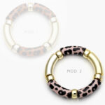 Brazalete Chunky Chapa de Oro 642