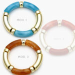 Brazalete Chunky Chapa de Oro 647