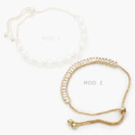 Pulso Micropavé Chapa de Oro 829