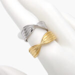 Anillo Torcido Acero Inoxidable 560