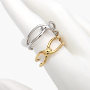 Anillo Liso Acero Inoxidable 562